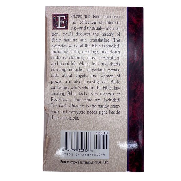 Bible Reference Library 3-Volume Box Set Vintage 1999 Almanac Facts Who's Who - Picture 13 of 16